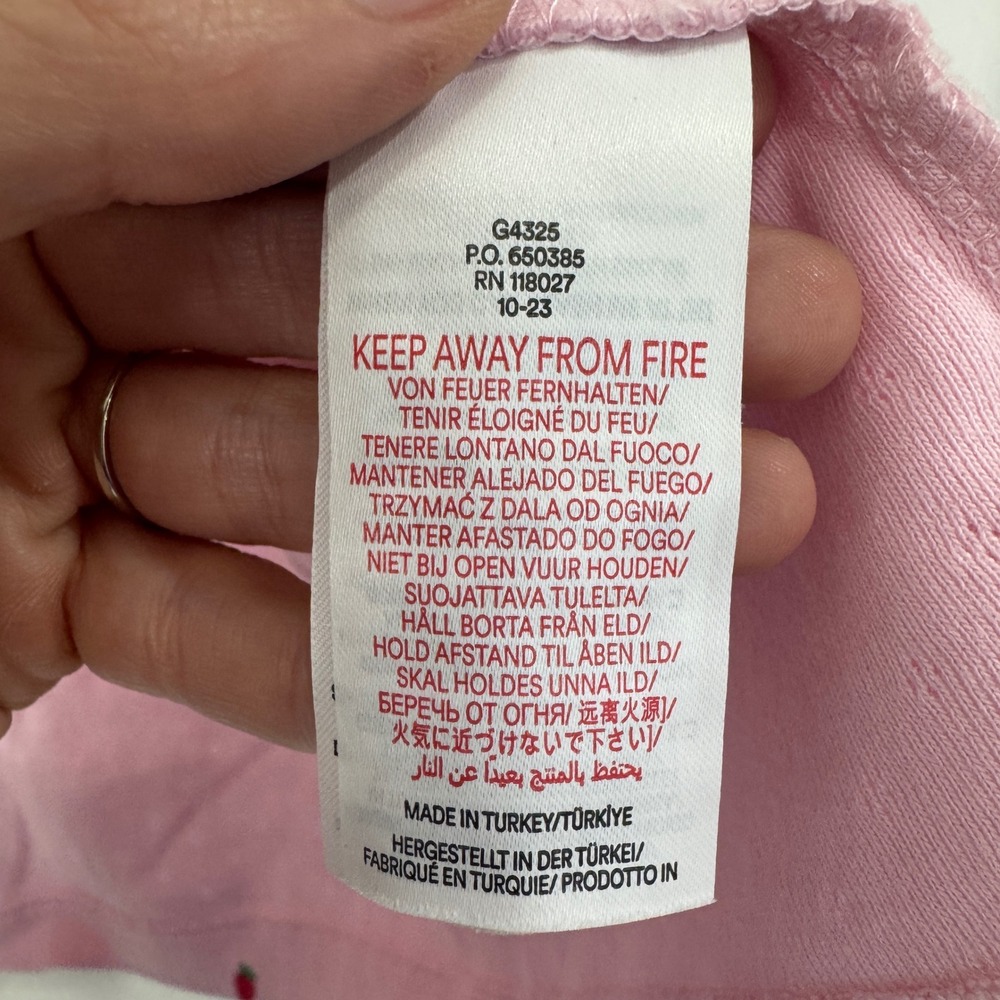 Mini Boden 13-14 Yr. Strawberry Long Sleeve Cardigan - Picture 4 of 9